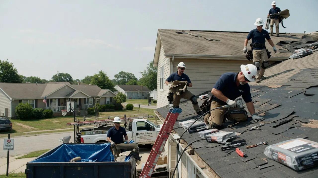 Roof Replacement in Leavenworth, KS near me